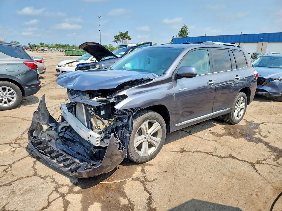 TOYOTA HIGHLANDER 2012 with VIN 5TDDK3EH2CS167666 - Photo from auction