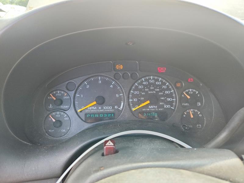 Photo 9 from auction – 2000 CHEVROLET BLAZER with VIN 1GNCT18W9YK114461