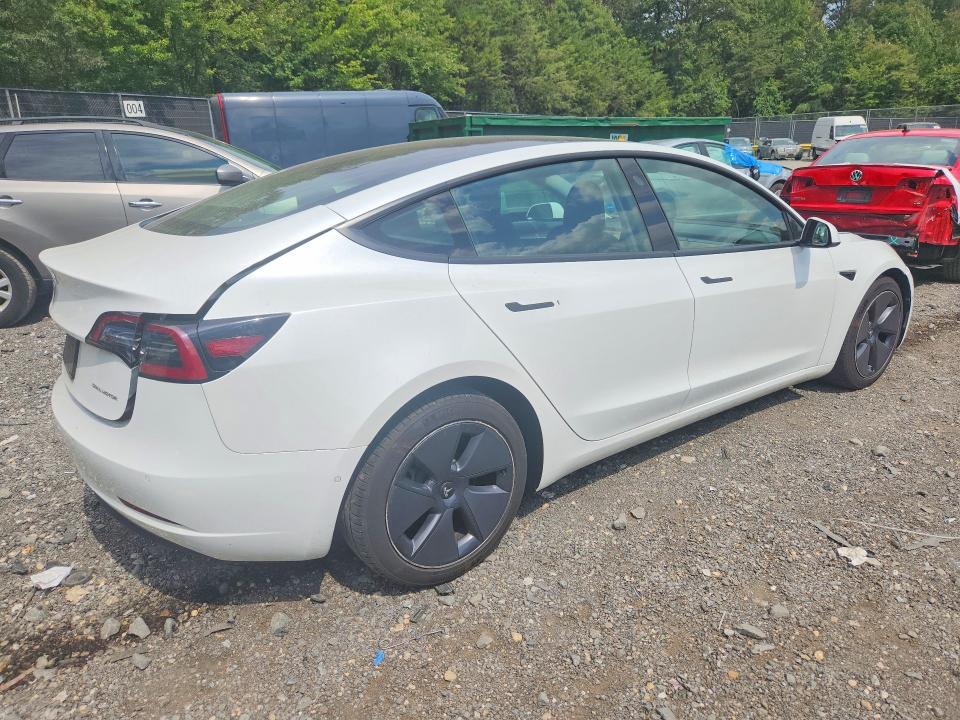 Фото 3 с аукциона – 2022 TESLA MODEL 3 с VIN 5YJ3E1EB5NF246288