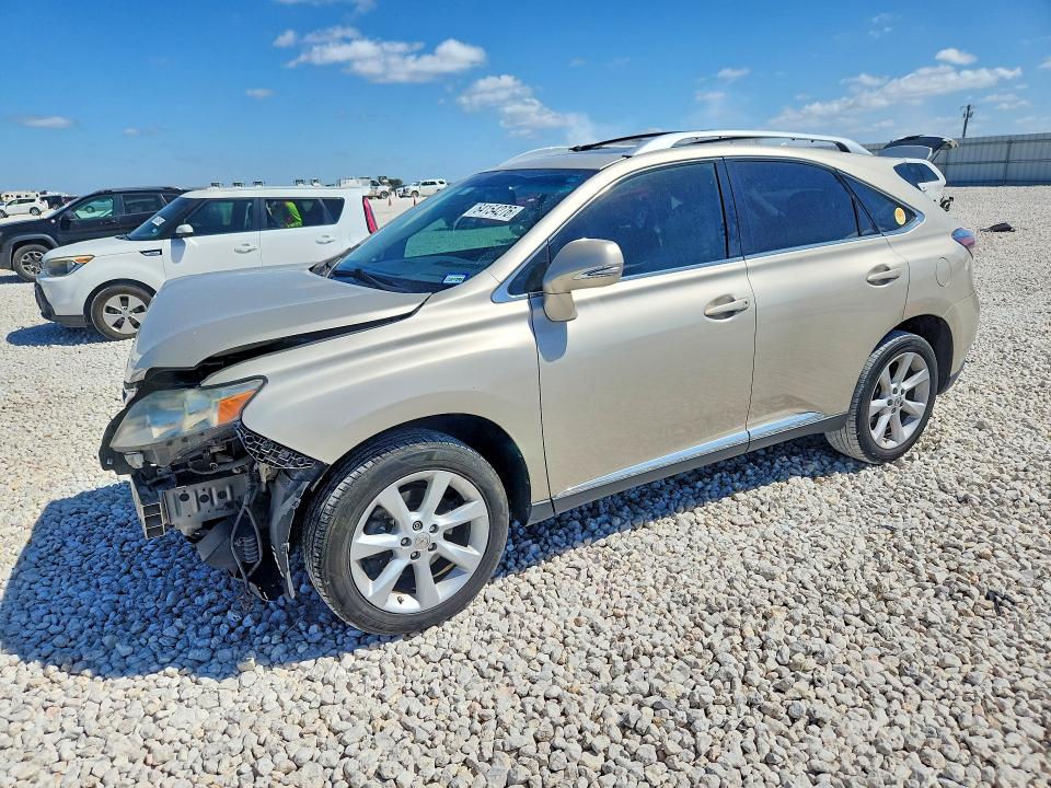LEXUS RX 2012 with VIN 2T2ZK1BA1CC085840 - Photo from auction
