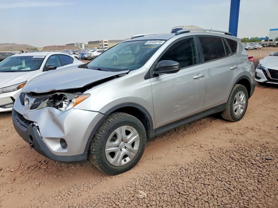 TOYOTA RAV4 2015 with VIN JTMBFREV4FD137590 - Photo from auction