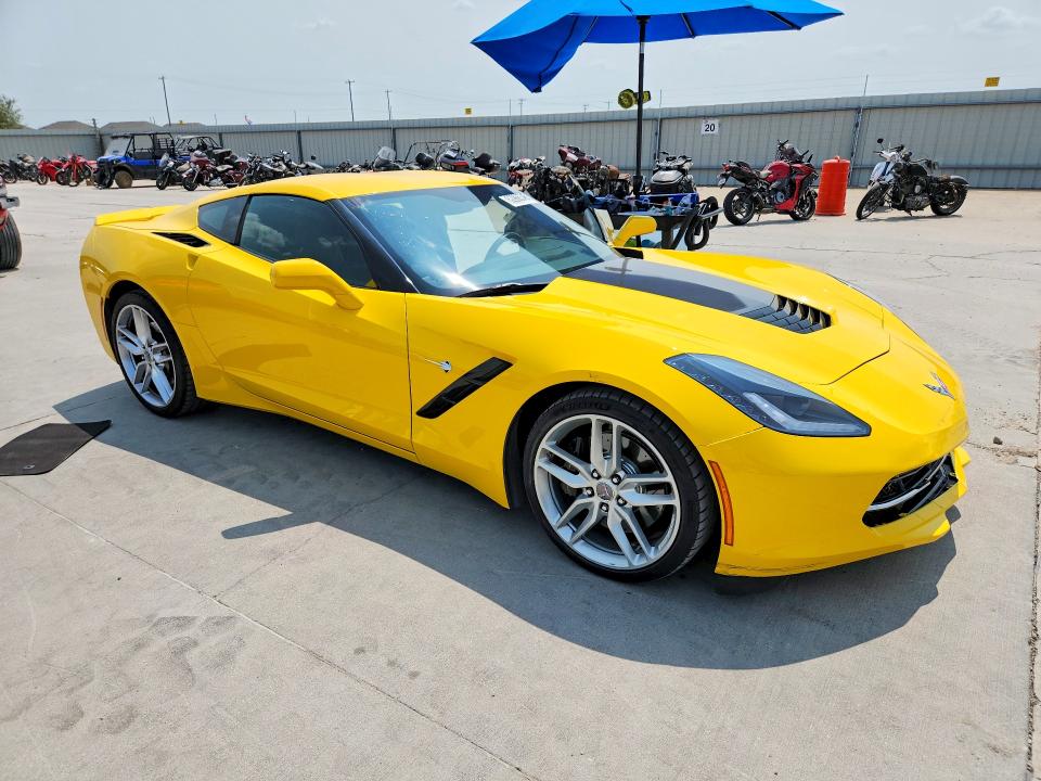 Photo 4 from auction – 2014 CHEVROLET CORVETTE with VIN 1G1YM2D79E5119100