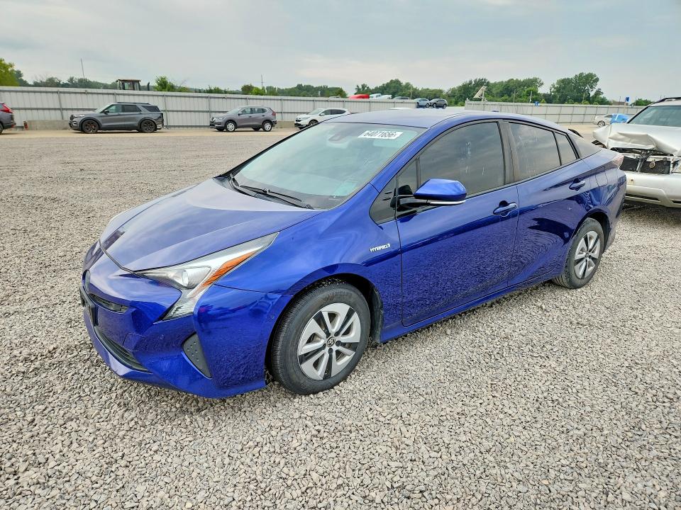 TOYOTA PRIUS 2018 with VIN JTDKBRFUXJ3596428 - Photo from auction
