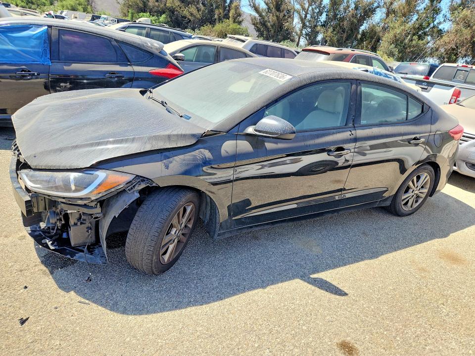 HYUNDAI ELANTRA 2018 with VIN 5NPD84LF2JH228541 - Photo from auction