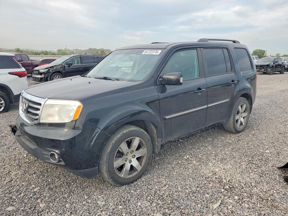 HONDA PILOT 2015 with VIN 5FNYF4H92FB053899 - Photo from auction