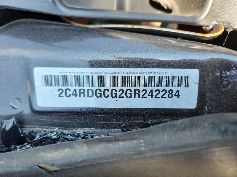 Photo 14 from auction – 2016 DODGE GRAND CARAVAN with VIN 2C4RDGCG2GR242284