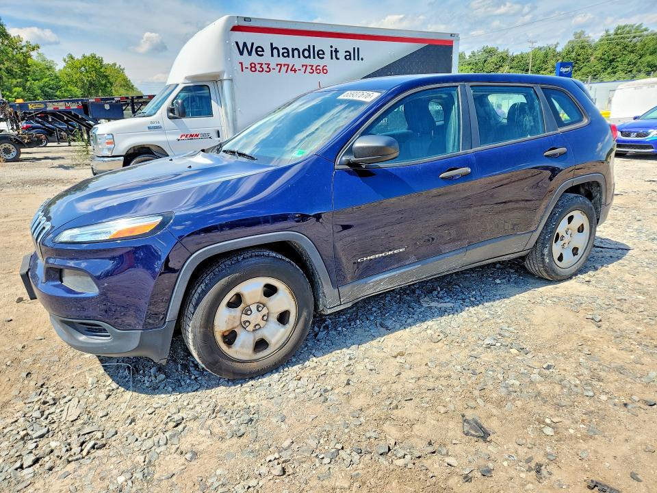 Photo 1 from auction – 2015 JEEP CHEROKEE with VIN 1C4PJLAB5FW732658
