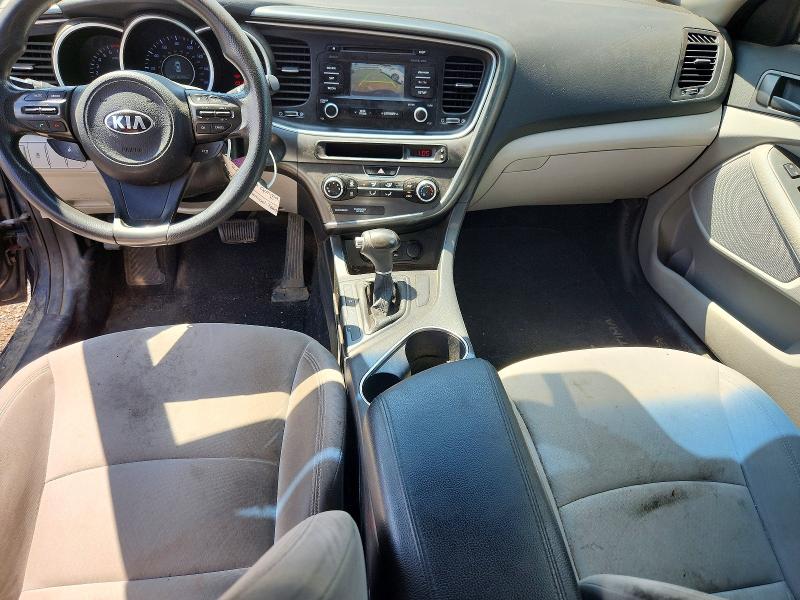 Photo 8 from auction – 2015 KIA OPTIMA with VIN KNAGM4A76F5557669