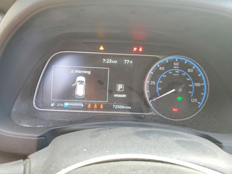 Photo 9 from auction – 2022 NISSAN LEAF with VIN 1N4BZ1DV7NC550270