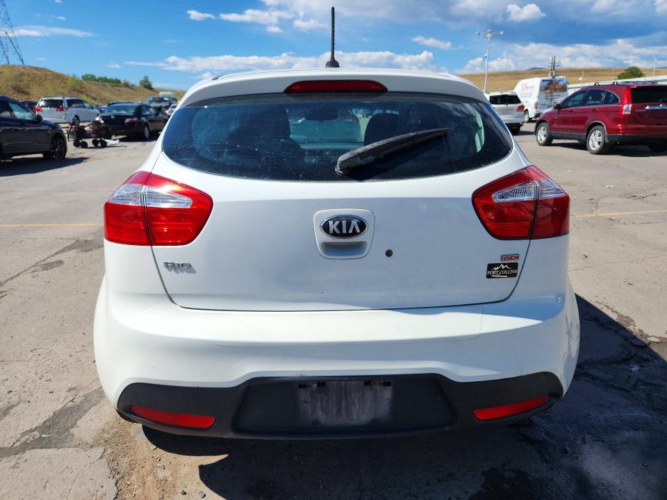 Photo 6 from auction – 2013 KIA RIO with VIN KNADM5A3XD6212366