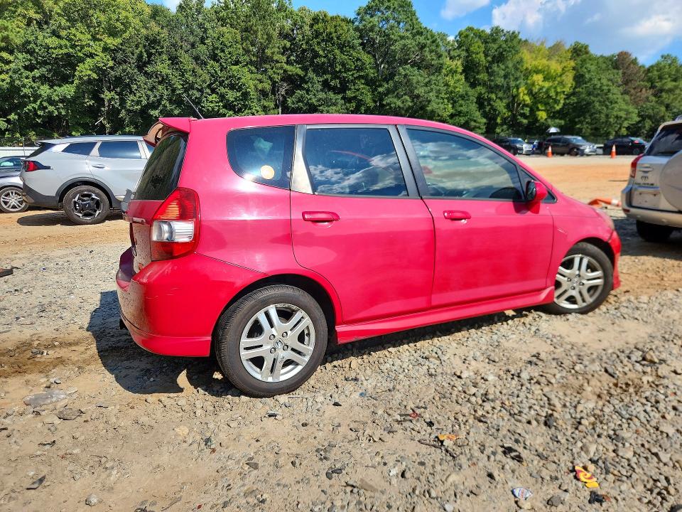Photo 3 from auction – 2007 HONDA FIT with VIN JHMGD38607S047071