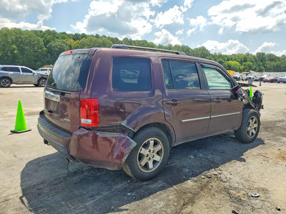 Photo 3 from auction – 2010 HONDA PILOT with VIN 5FNYF4H92AB013590