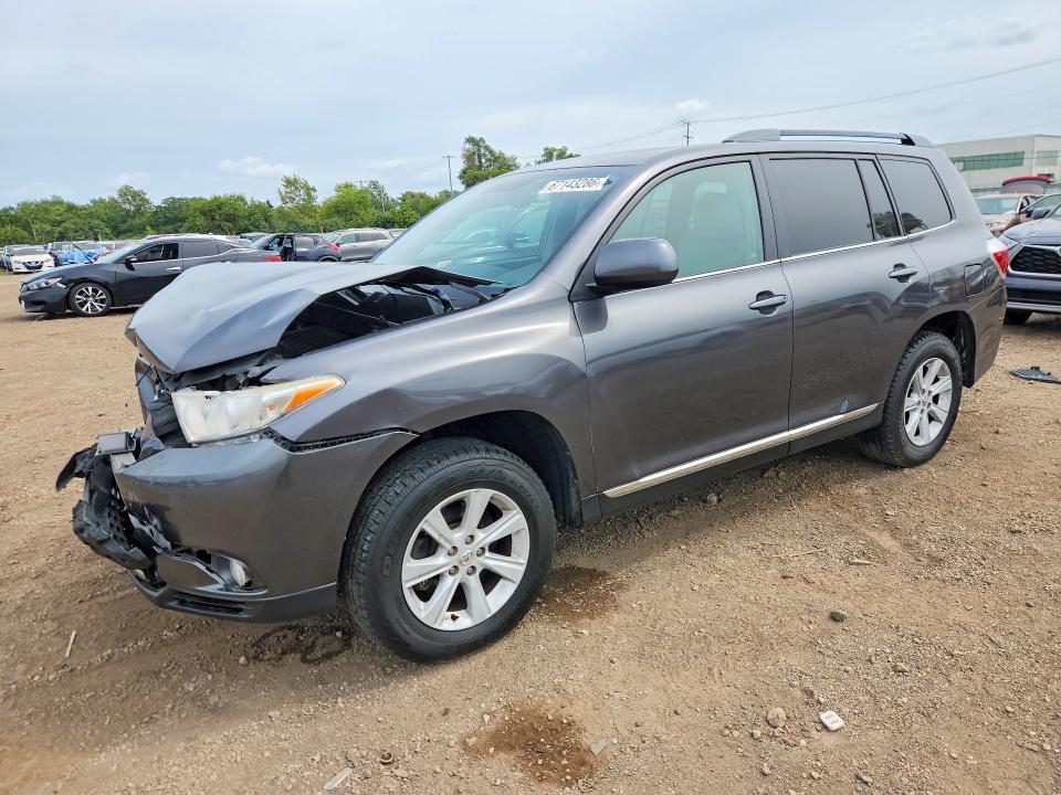 TOYOTA HIGHLANDER 2013 with VIN 5TDBK3EH2DS245467 - Photo from auction