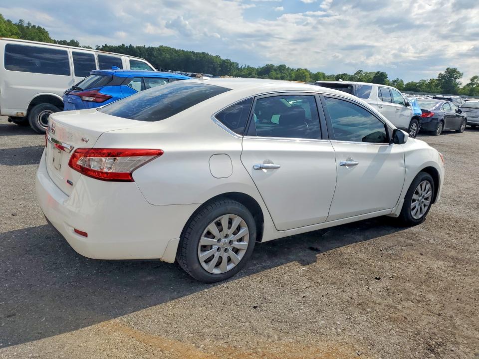 Photo 3 from auction – 2013 NISSAN SENTRA with VIN 3N1AB7AP7DL624442