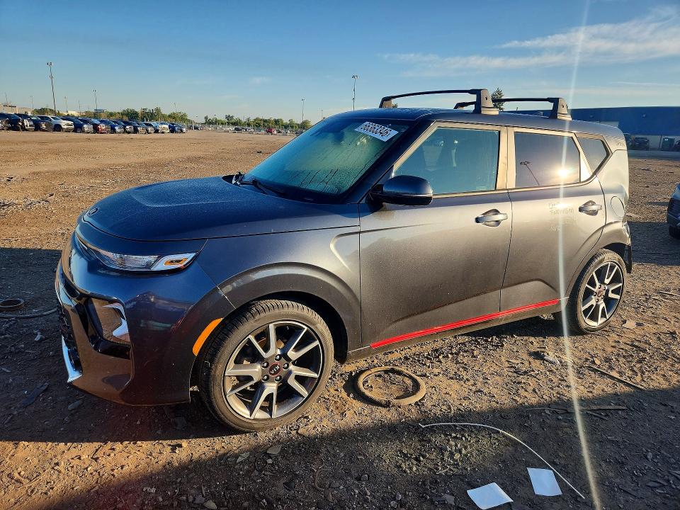 KIA SOUL 2021 with VIN KNDJ63AU7M7764138 - Photo from auction
