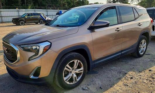 GMC TERRAIN 2019 with VIN 3GKALMEV1KL107382 - Photo from auction