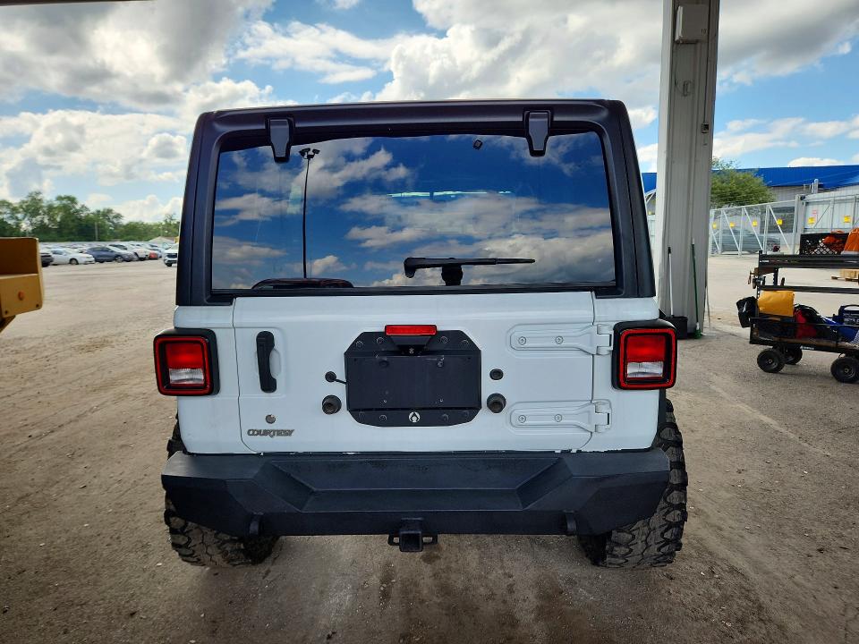 Photo 6 from auction – 2018 JEEP WRANGLER UNLIMITED with VIN 1C4HJXDG1JW122719