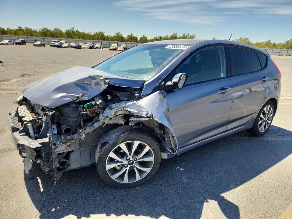 Photo 1 from auction – 2017 HYUNDAI ACCENT with VIN KMHCU5AE8HU333538