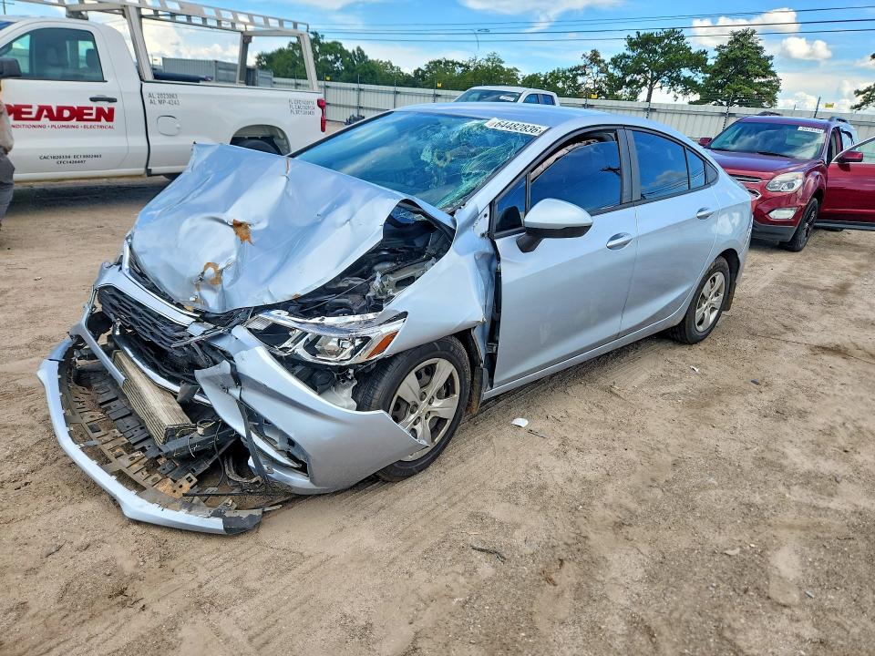 CHEVROLET CRUZE 2017 with VIN 1G1BB5SM4H7240874 - Photo from auction