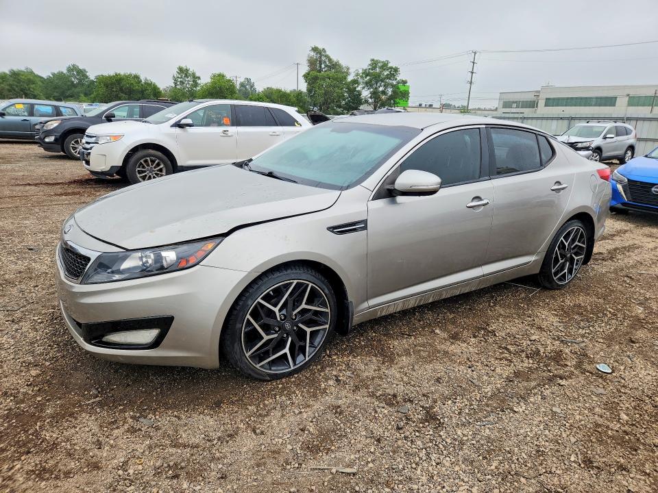 KIA OPTIMA 2013 with VIN 5XXGN4A75DG169406 - Photo from auction