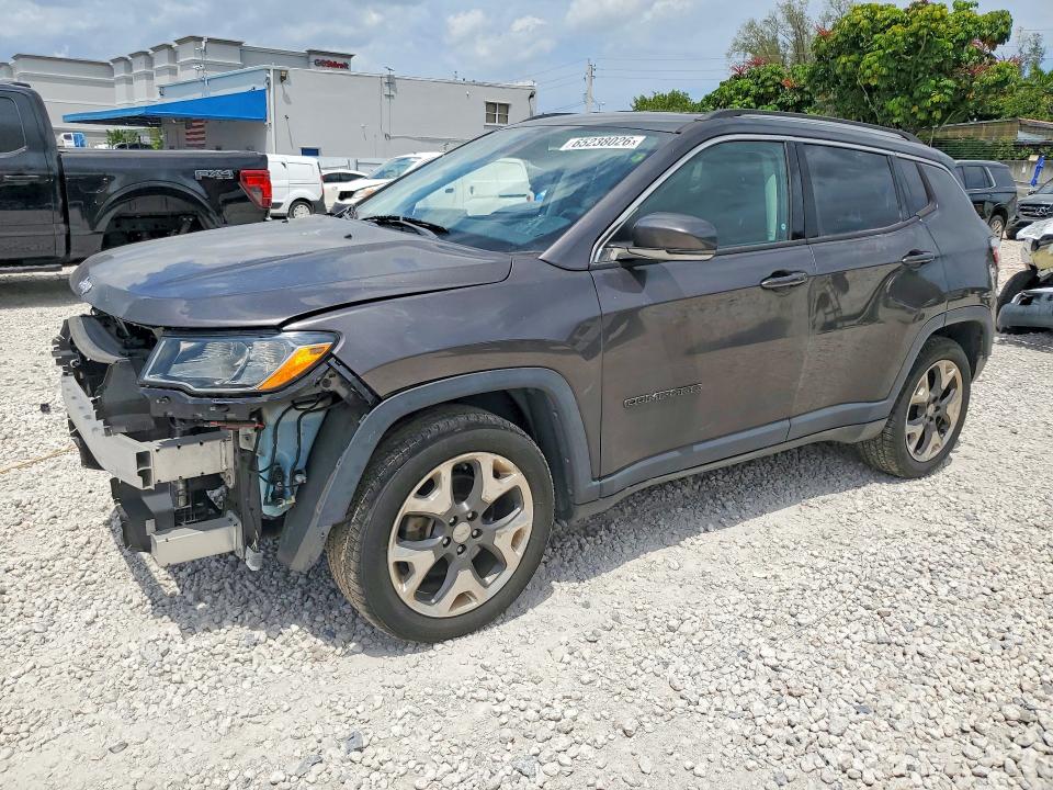 JEEP COMPASS 2019 с VIN 3C4NJCCBXKT662708 - Снимка от търг