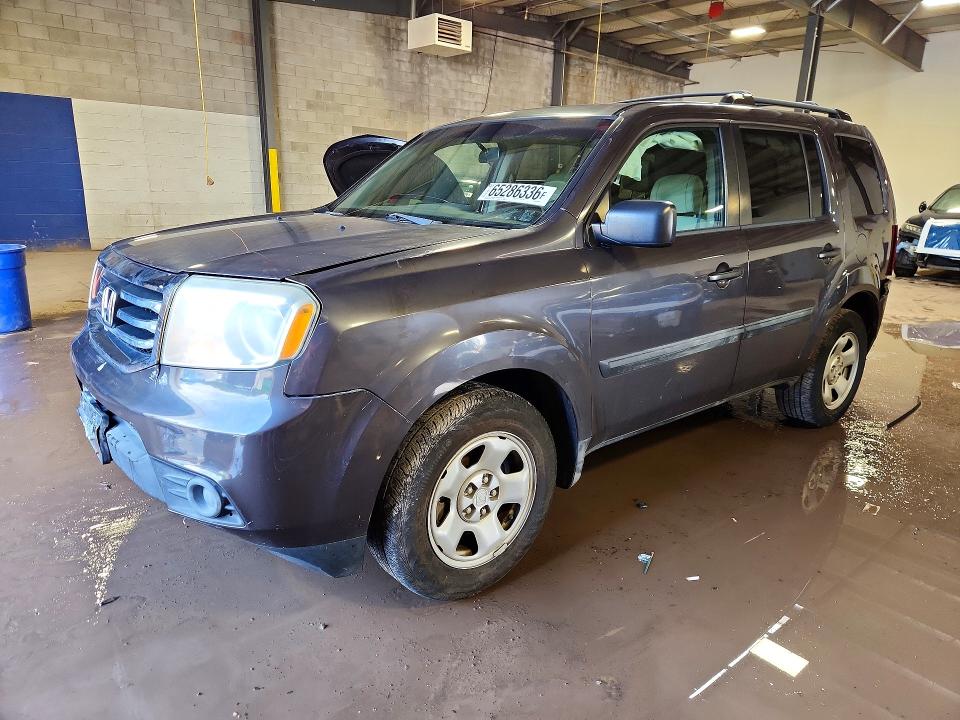 HONDA PILOT 2012 with VIN 5FNYF4H29CB009848 - Photo from auction