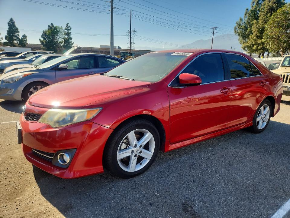 TOYOTA CAMRY 2012 with VIN 4T1BF1FK6CU598092 - Photo from auction