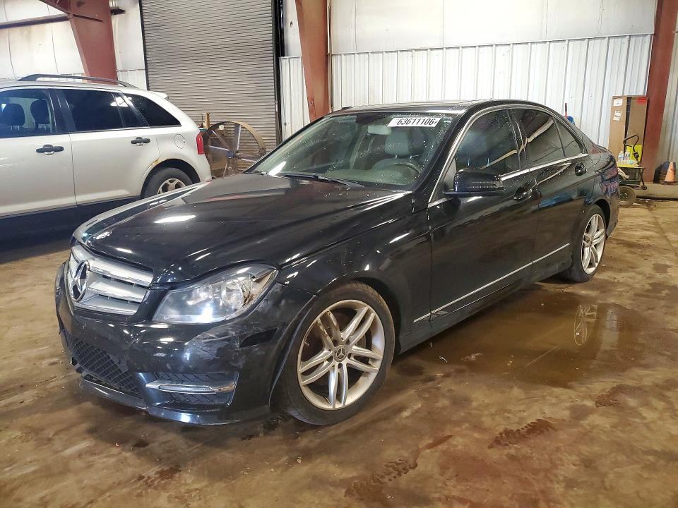 MERCEDES-BENZ C 2013 with VIN WDDGF8AB6DR285919 - Photo from auction