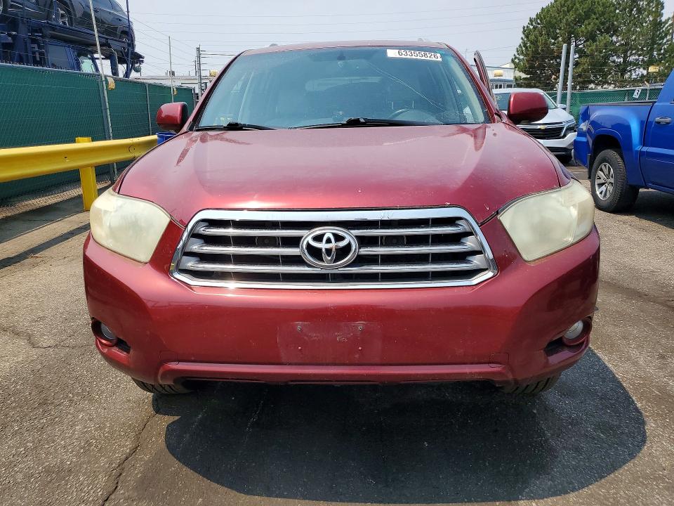 Photo 5 from auction – 2009 TOYOTA HIGHLANDER with VIN JTEES42A492133788