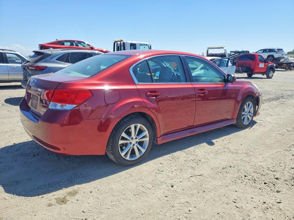 Photo 3 from auction – 2013 SUBARU LEGACY with VIN 4S3BMBG60D3020160