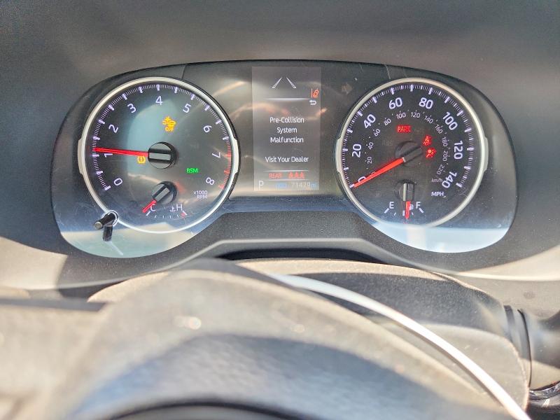 Photo 9 from auction – 2021 TOYOTA RAV4 with VIN 2T3W1RFV6MW166491