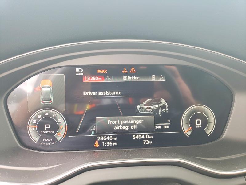 Photo 9 from auction – 2022 AUDI Q5 with VIN WA15AAFY3N2089722