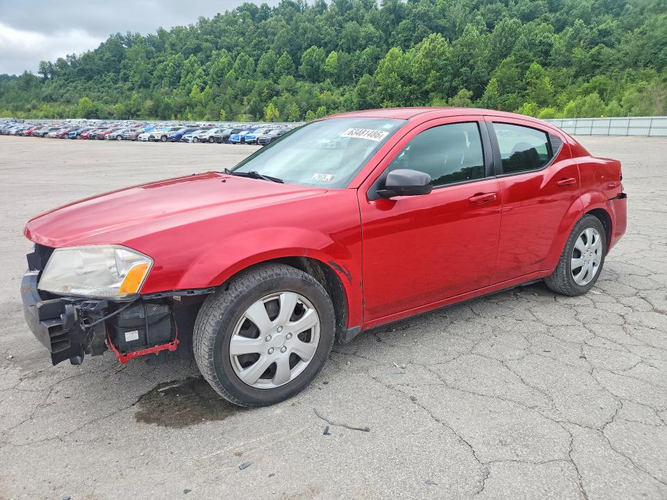 DODGE AVENGER 2014 with VIN 1C3CDZAB9EN173570 - Photo from auction