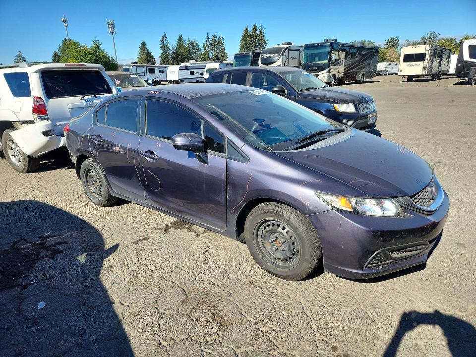 Photo 4 from auction – 2014 HONDA CIVIC with VIN 19XFB2F52EE256349