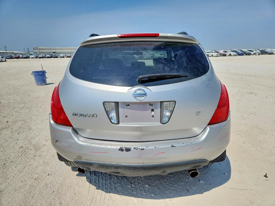 Photo 6 from auction – 2005 NISSAN MURANO with VIN JN8AZ08T95W305806