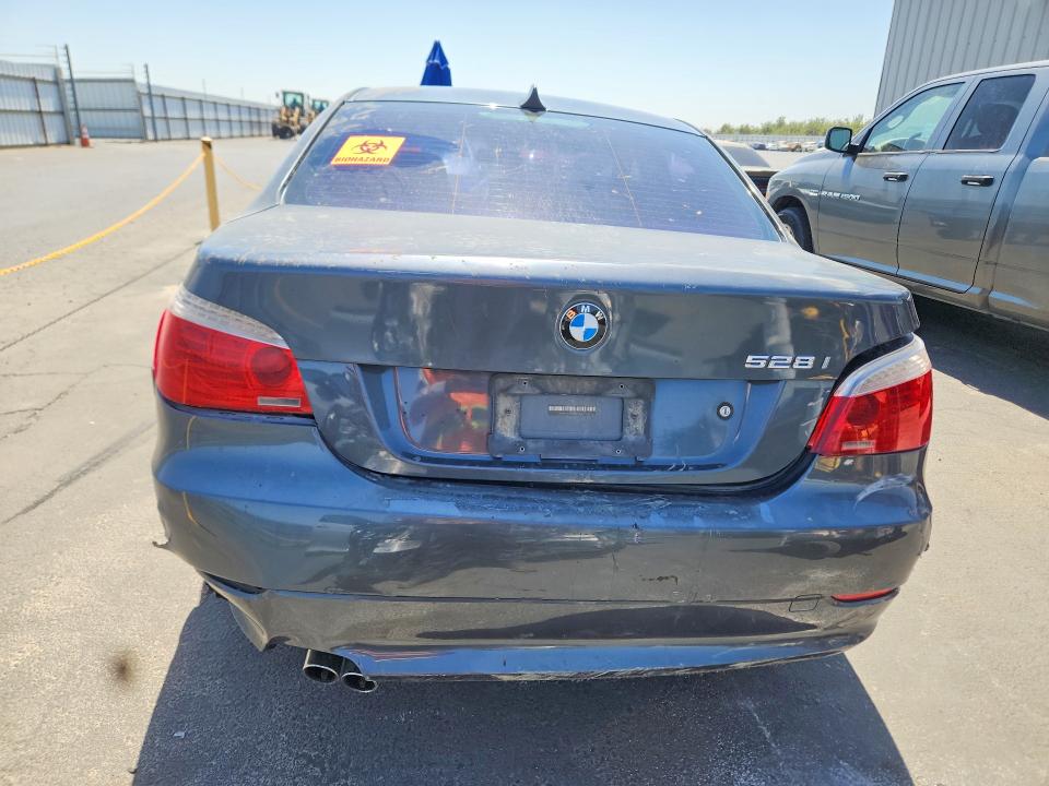 Photo 6 from auction – 2008 BMW 528 with VIN WBANU53528C110022