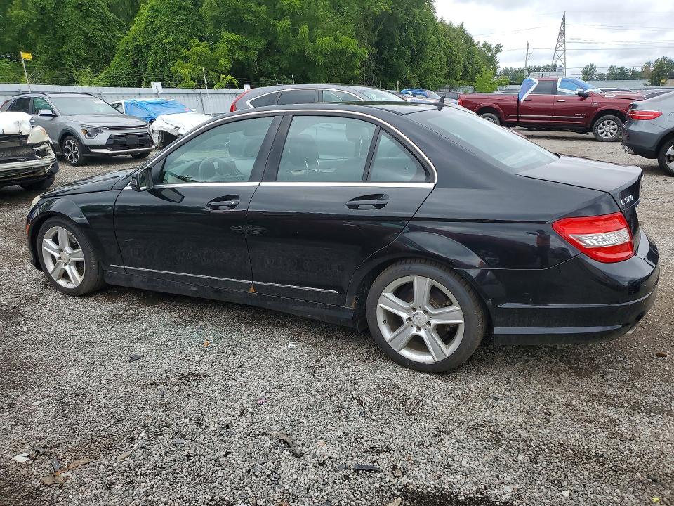Photo 2 from auction – 2010 MERCEDES-BENZ C with VIN WDDGF8BB4AF463726