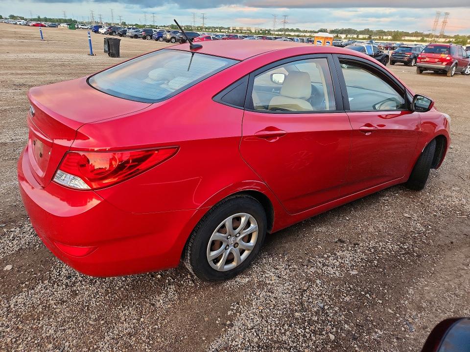 Photo 3 from auction – 2012 HYUNDAI ACCENT with VIN KMHCT4AE2CU254565