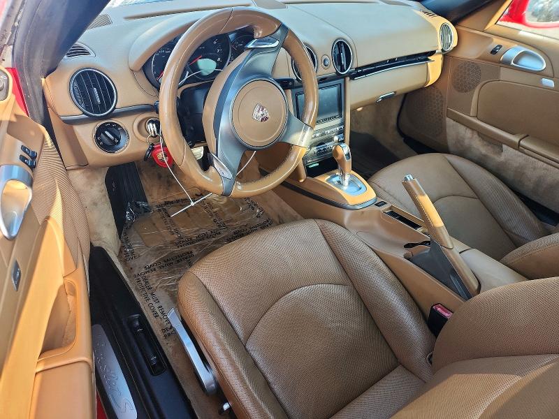 Photo 8 from auction – 2009 PORSCHE BOXSTER with VIN WP0CA298X9U710172