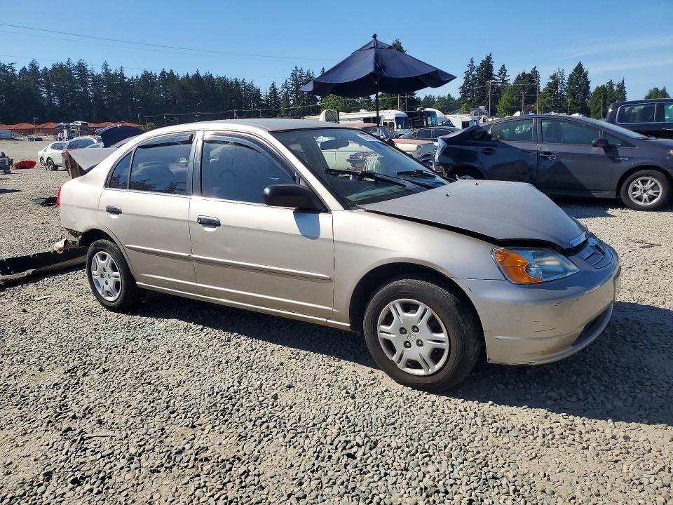 Photo 4 from auction – 2001 HONDA CIVIC with VIN 2HGES16531H592825