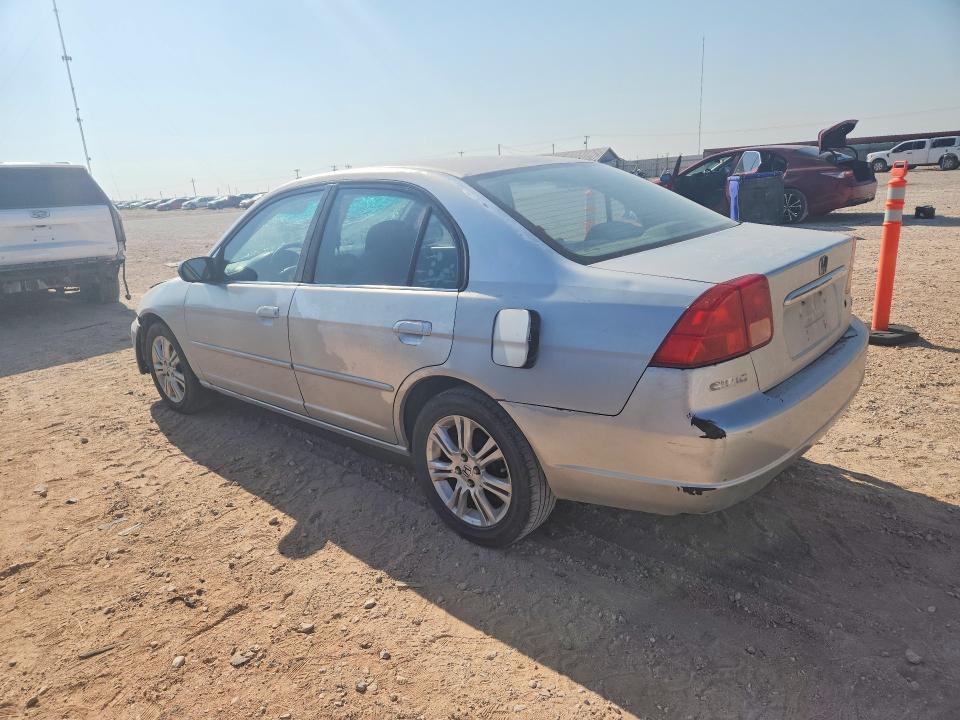 Photo 2 from auction – 2002 HONDA CIVIC with VIN 2HGES16522H511346