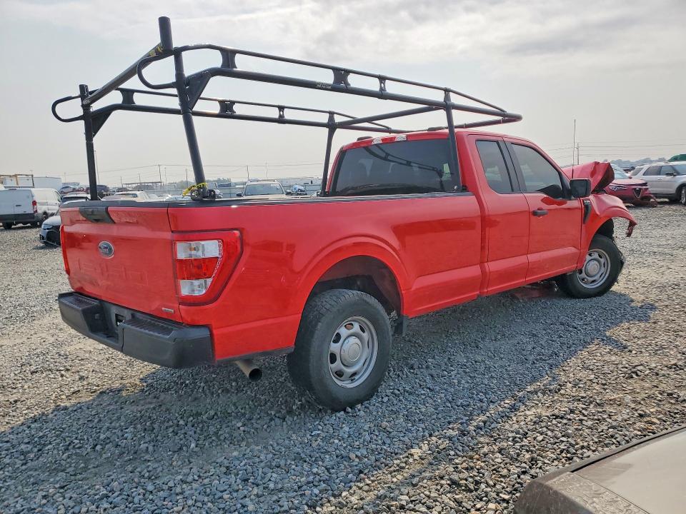 Photo 3 from auction – 2022 FORD F150 with VIN 1FTFX1E87NKE10395