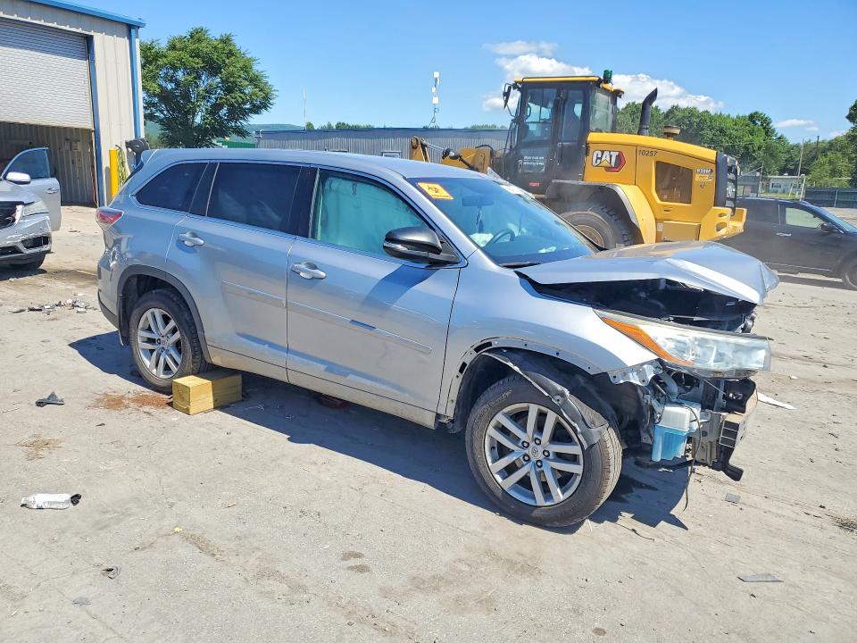 Photo 4 from auction – 2015 TOYOTA HIGHLANDER with VIN 5TDBKRFH2FS162612