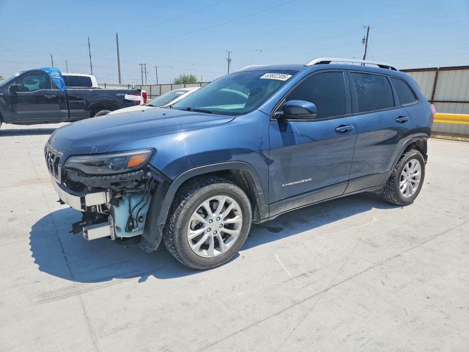 JEEP CHEROKEE 2021 with VIN 1C4PJLCB0MD147010 - Photo from auction