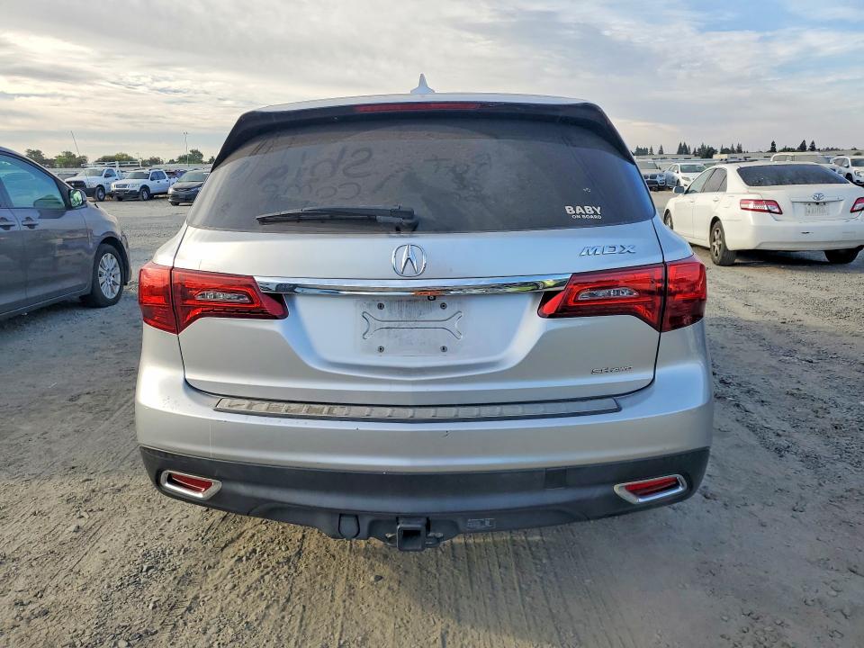 Photo 6 from auction – 2014 ACURA MDX with VIN 5FRYD4H20EB019630