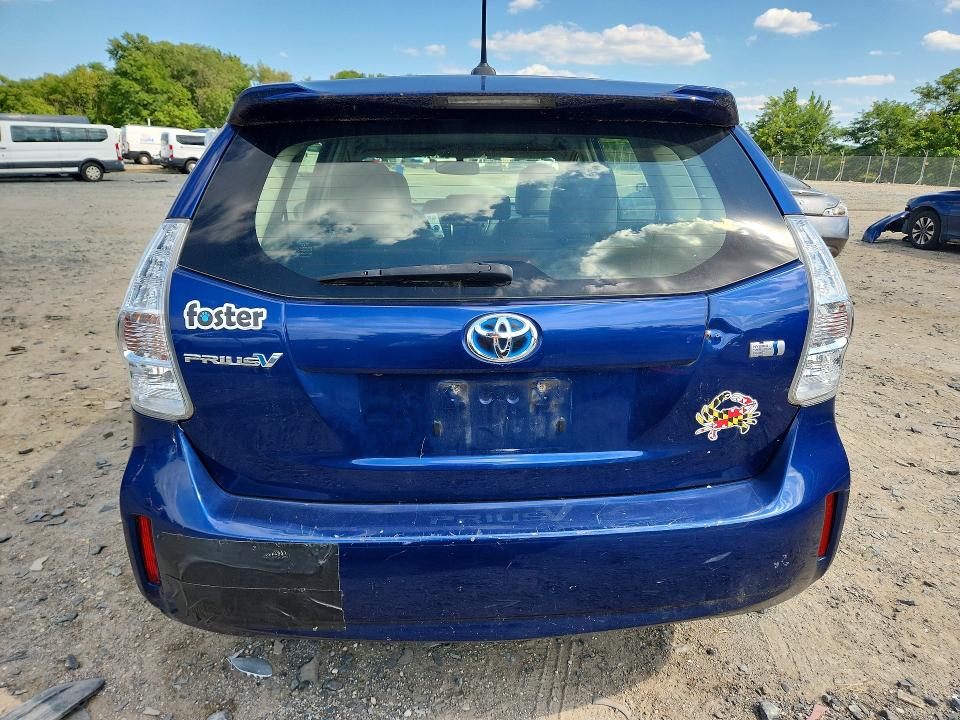 Photo 6 from auction – 2012 TOYOTA PRIUS V with VIN JTDZN3EU6C3094202