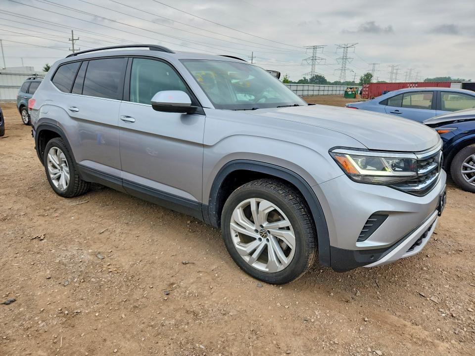 Photo 4 from auction – 2021 VOLKSWAGEN ATLAS with VIN 1V2KR2CA9MC592046
