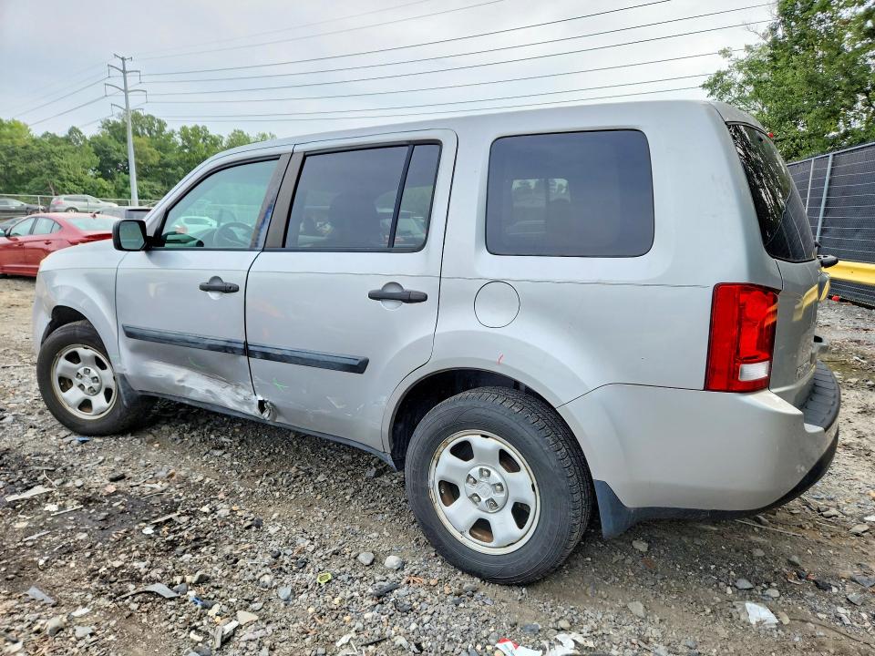 Photo 2 from auction – 2013 HONDA PILOT with VIN 5FNYF3H27DB042245