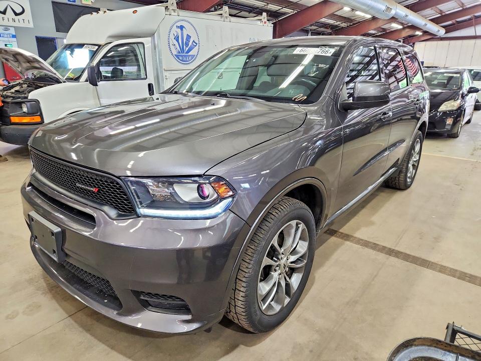 DODGE DURANGO 2020 with VIN 1C4RDJDG0LC191592 - Photo from auction