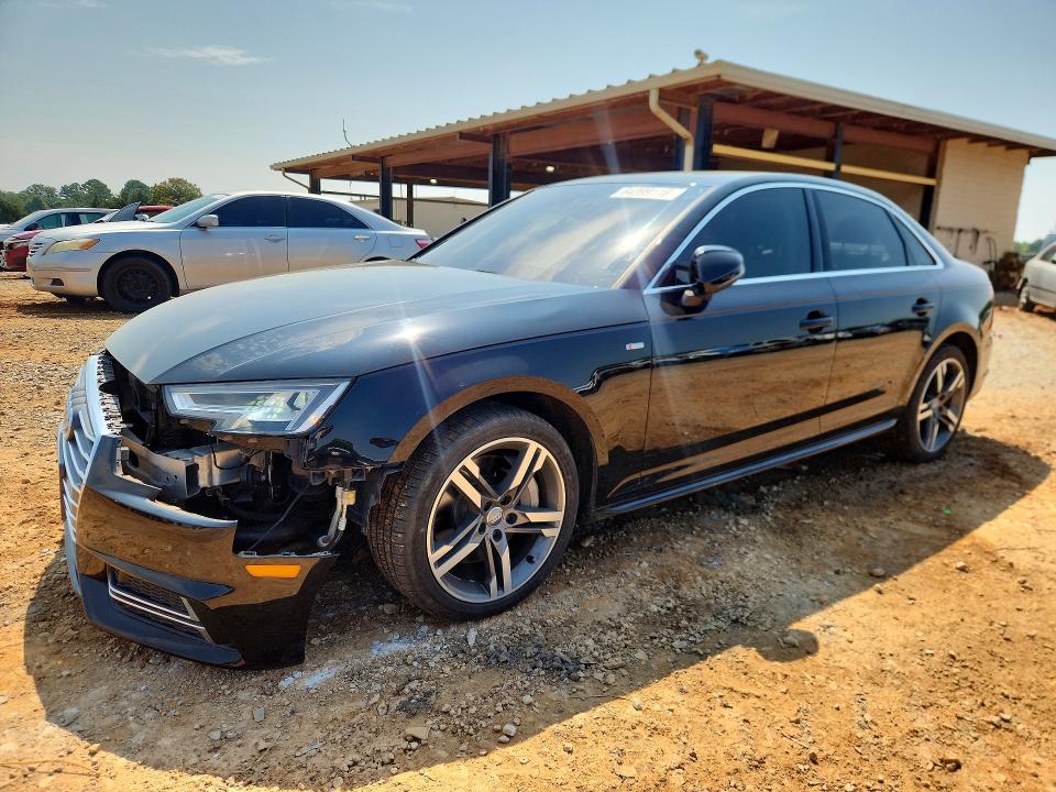AUDI A4 2017 with VIN WAUENAF42HN007552 - Photo from auction